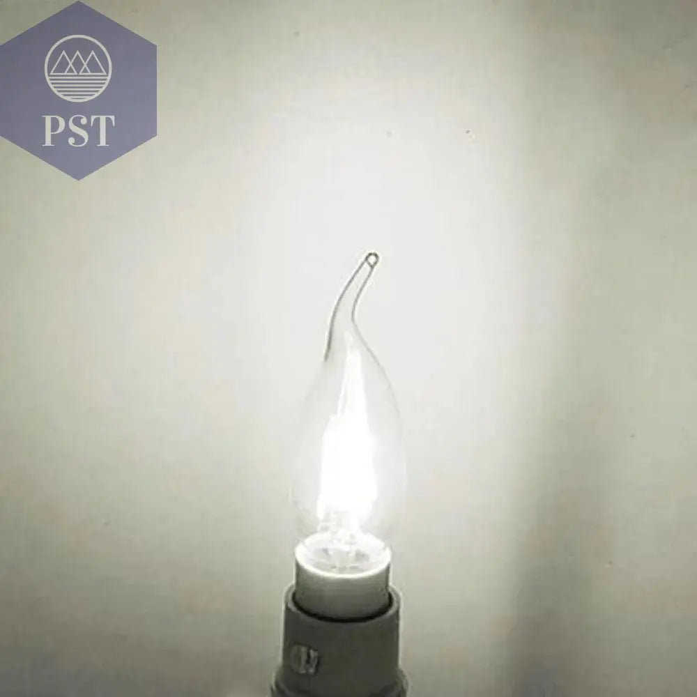 10pcs LED Bulb E14 4W/6W Dimmable Edison Retro Filament Candle Light AC220V C35 Warm/Cold White 360 Degree Energy Saving Lamp PST PS Tradings