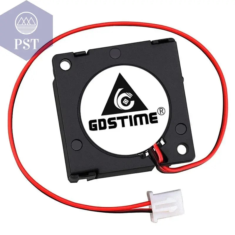 2 Pieces Gdstime DC 5V 12V 24V 30x30x10mm Sleeve Dual Ball 1 inch Small Mini Blower Cooling Fan 30mm x 10mm 3cm 3010 3D Printer PST PS Tradings