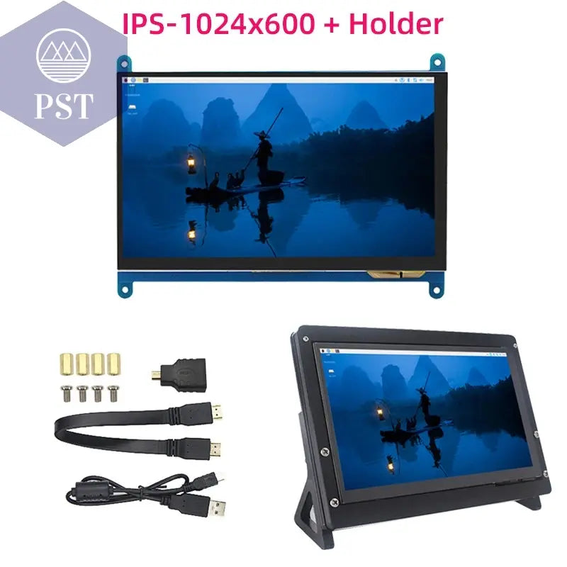 7-Zoll-Touchscreen Raspberry Pi 5 kapazitives HDMI-kompatibles TFT-LCD für Orange Pi 5 Plus 3B RPI 5 4B 3B+ PC Windows AIDA64 Computer & Office - Security & Protection - Video Surveillance - CCTV Accessories PST PS Tradings