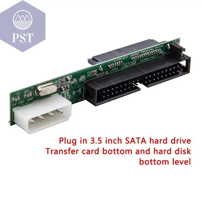 7+15Pin 2.5 Sata Female to 3.5 inch IDE Sata to IDE Adapter Converter Male 40 pin port for ATA 133 100 HDD CD DVD Serial new - PST PS Tradings