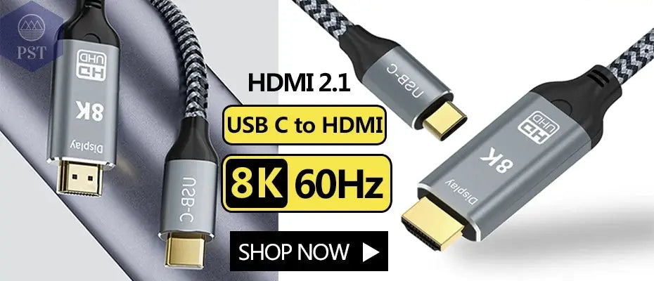 8K HDMI 2.1 Kabel 4K@120Hz 8K@60Hz 48Gbps EARC ARC HDCP Ultra High Speed HDR für RTX Videokabel PC Laptop Projektor HD TV PS5 Elektronik - Medien - Kabel PST PS Tradings