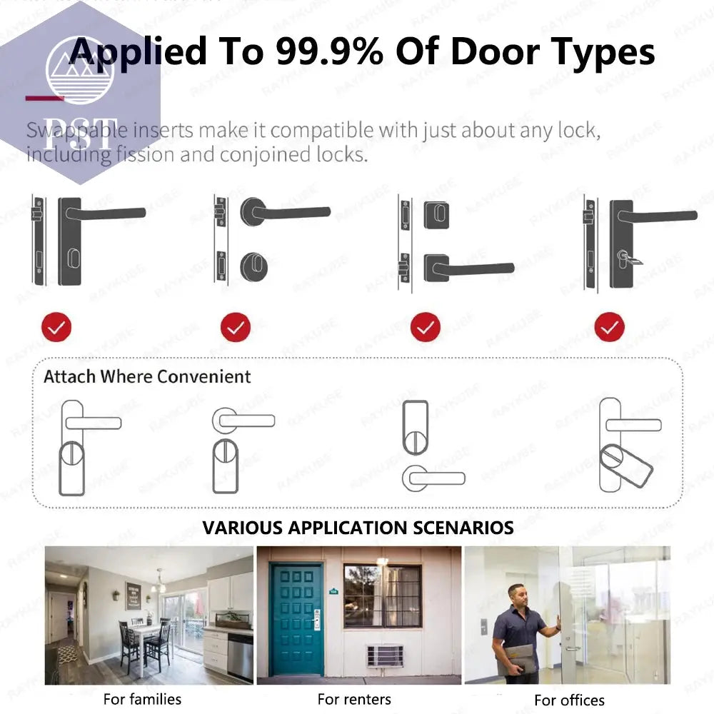 A1 Pro Bluetooth Smart Türschloss Tuya APP Fernbedienung Keyless Entsperren Smart Life Zylinder Einfache Installation PST PS Tradings PST PS Tradings PST PS Tradings A1 Pro Bluetooth Smart Türschloss Tuya APP Fernbedienung Keyless Entsperren Smart Life Zylinder Einfache Installation