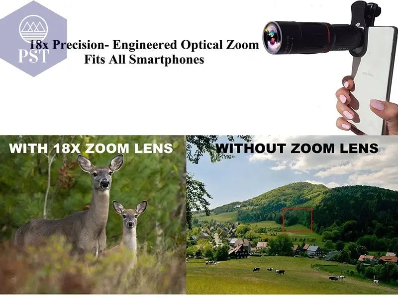 APEXEL Universal 18x25 Monokular Zoom HD Optisches Handyobjektiv Beobachtungsvermessung 18X Teleobjektiv mit Stativ für Smartphone Cellphones & Telecommunications - Cellphones PST PS Tradings