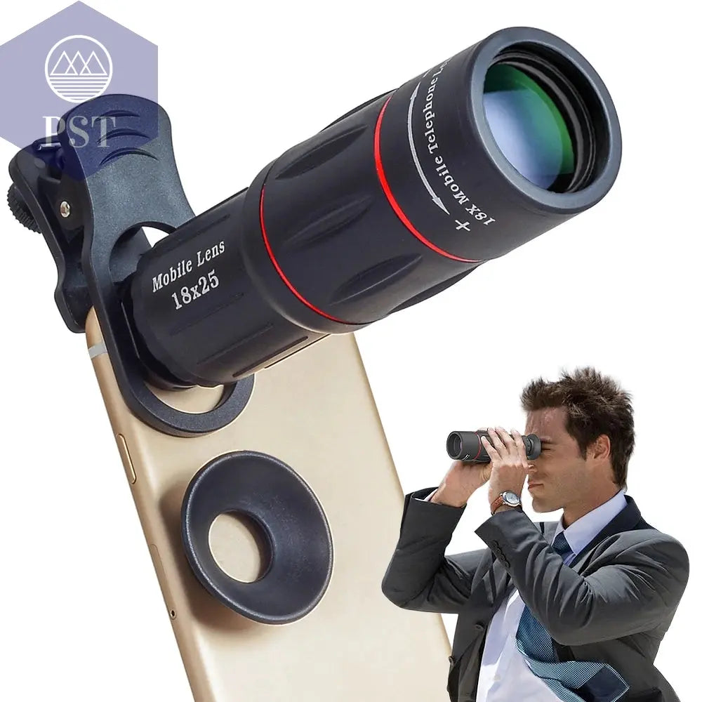 APEXEL Universal 18x25 Monokular Zoom HD Optisches Handyobjektiv Beobachtungsvermessung 18X Teleobjektiv mit Stativ für Smartphone Cellphones & Telecommunications - Cellphones PST PS Tradings