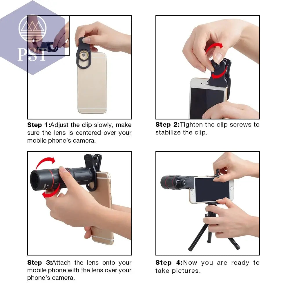 APEXEL Universal 18x25 Monokular Zoom HD Optisches Handyobjektiv Beobachtungsvermessung 18X Teleobjektiv mit Stativ für Smartphone Cellphones & Telecommunications - Cellphones PST PS Tradings