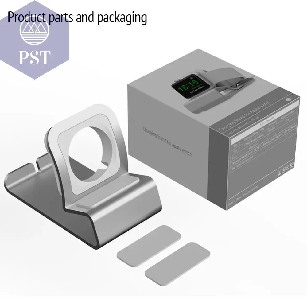 Alu-Ladehalterung Smart-Watch / Ständer mit Ladefunktion / Lade-Dock / Ladestation/ Docking-Station - Smart_Watch Charging Holder Mod.1-10+Ultra_1+2 - PST PS Tradings Cellphones & Telecommunications - Cellphones PST PS Tradings