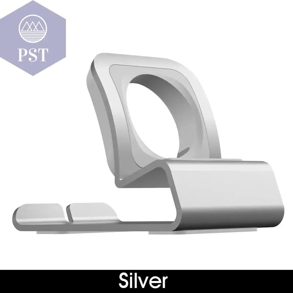 Alu-Ladehalterung Smart-Watch / Ständer mit Ladefunktion / Lade-Dock / Ladestation/ Docking-Station - Smart_Watch Charging Holder Mod.1-10+Ultra_1+2 - PST PS Tradings Cellphones & Telecommunications - Cellphones PST PS Tradings