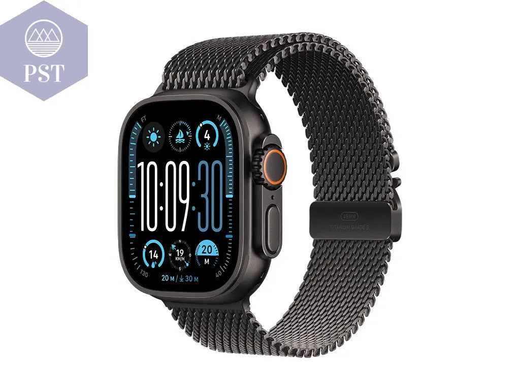 Apple Watch Ultra 2 Titanium Cellular 49mm Schwarz (Milanaise Titan schwarz) PST PS Tradings PST PS Tradings PST PS Tradings