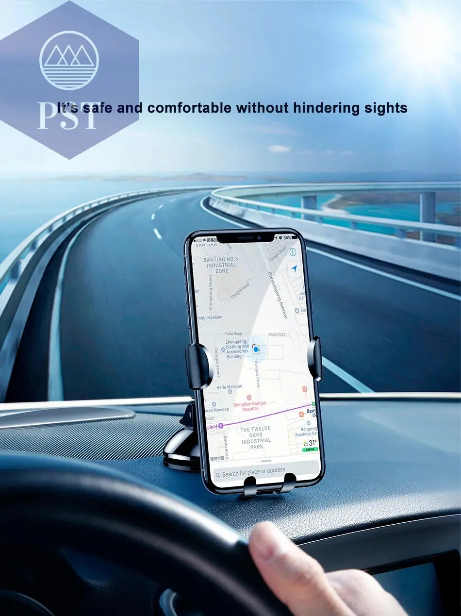 Baseus Gravity Autotelefonhalter für iPhone 16, Samsung, Saugnapf, Autohalterung für Telefone im Auto, Handyhalter, Ständer, 38,ajuan Cellphones & Telecommunications - Cellphones PST PS Tradings