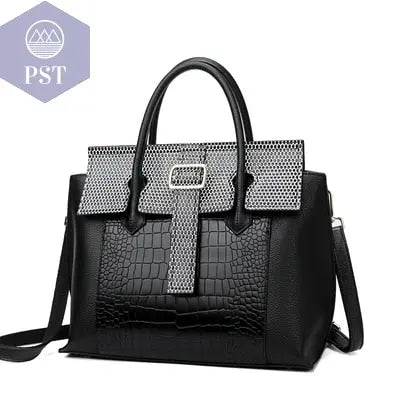 Black Casual Shoulder Bag for Women PST PS Tradings