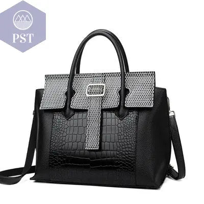 Black Casual Shoulder Bag for Women PST PS Tradings
