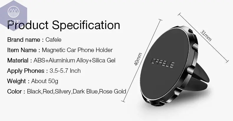 CAFELE Auto Telefon Halter Magnet smartphone stand telefon GPS stehen für telefon Auto Halter Stehen soporte flexible movil Cellphones & Telecommunications - Cellphones PST PS Tradings