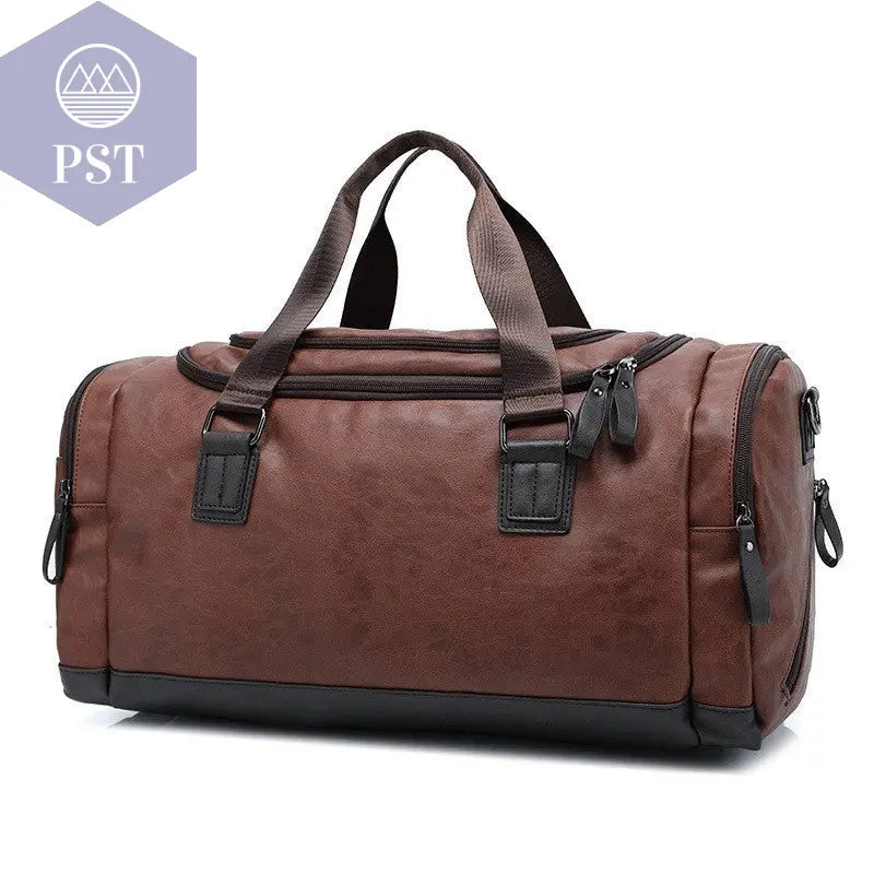 Casual Leather Travel Duffel Bag PST PS Tradings