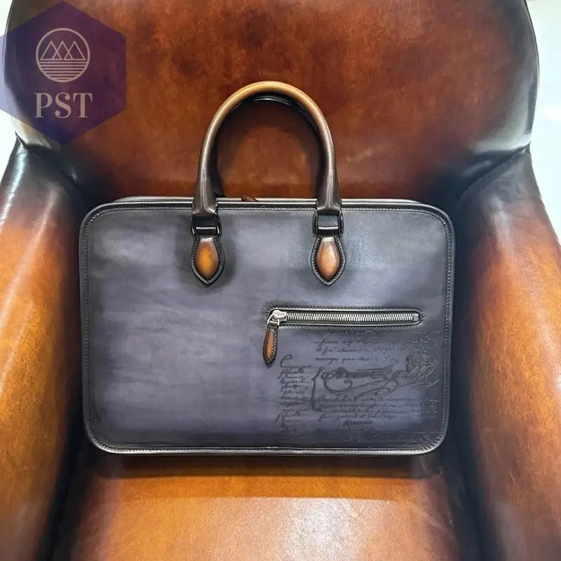 DIMY 2025 Men's briefcase leather business large capacity high-end light luxury horizontal computer bag handbag men's bag PST PS Tradings PST PS Tradings 1 PST PS Tradings DIMY 2025 Men's briefcase leather business large capacity high-end light luxury horizontal computer bag handbag men's bag