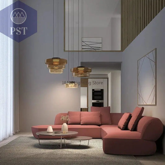 Elegante Glas-Chandelier für modernes Wohnen PST PS Tradings PST PS Tradings PST PS Tradings