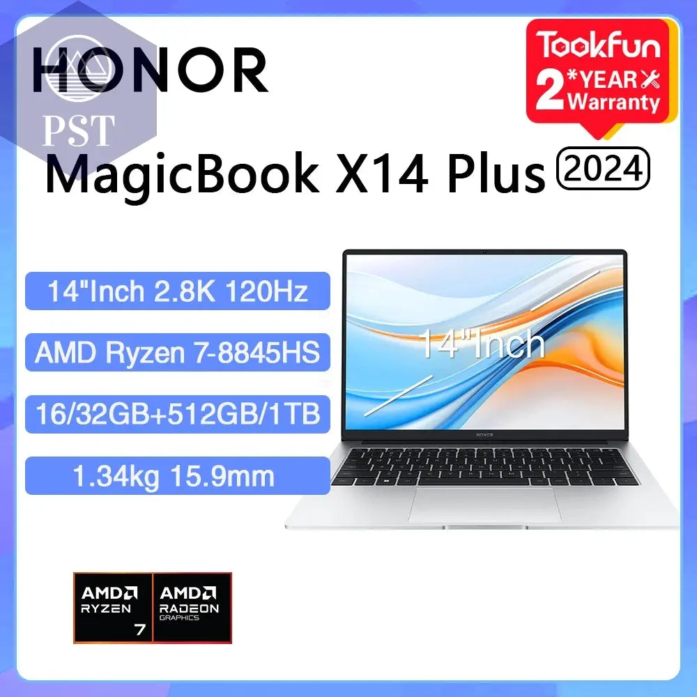 HONOR MagicBook X14 Plus Laptop 14Zoll FHD QHD 2.8K Notebook PST PS Tradings Laptop PST PS Tradings PST PS Tradings