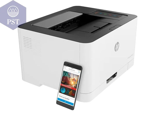 HP Color Laser 150nw Printer colour laser A4 600x600dpi 4ppm colour 18ppm 150 sheets USB LAN Wi-Fi Drucker Farb Druck PST PS Tradings drucker PST PS Tradings PST PS Tradings