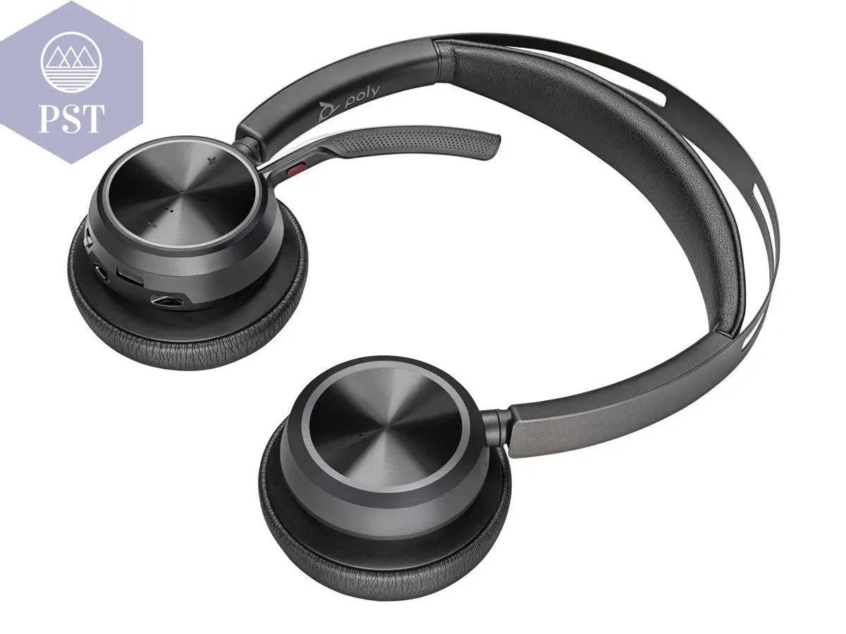 HP Poly Voyager Focus 2 UC Headset +USB-A to USB-C Cable +Charging Stand PST PS Tradings Kopfhörer PST PS Tradings PST PS Tradings