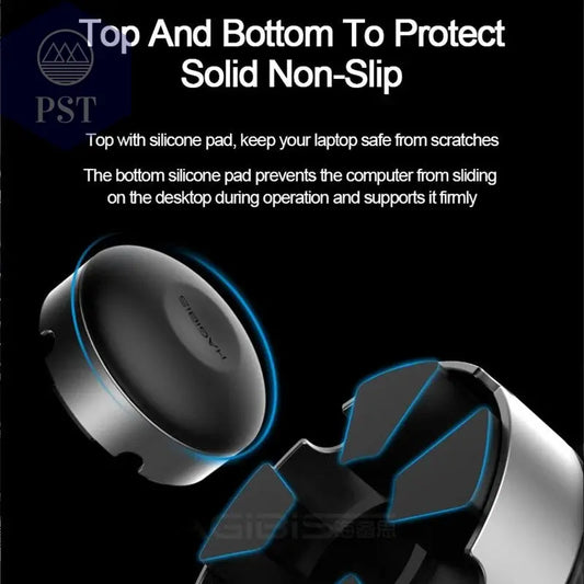 Hagibis Laptop Stand Portable Cooling Pad For MacBook Laptop Portable Cool Ball Heat Dissipation Skidproof Pad Cooler Stand - PST PS Tradings