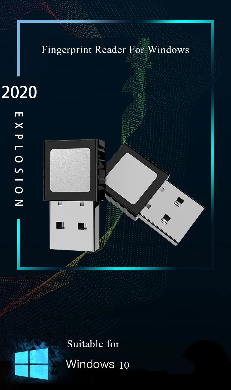 Mini USB Fingerprint Reader Modul Gerät Für Windows 10 11 Hallo Biometrie Sicherheit Schlüssel PST PS Tradings