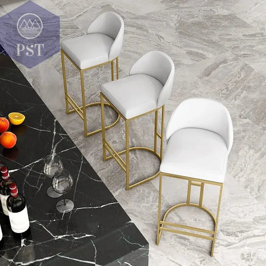 High Pink Akzent Barhocker Empfang minimalist ische Luxus Küche Theken hocker nordische ergonomische Cadeiras Bar Möbel PST PS Tradings