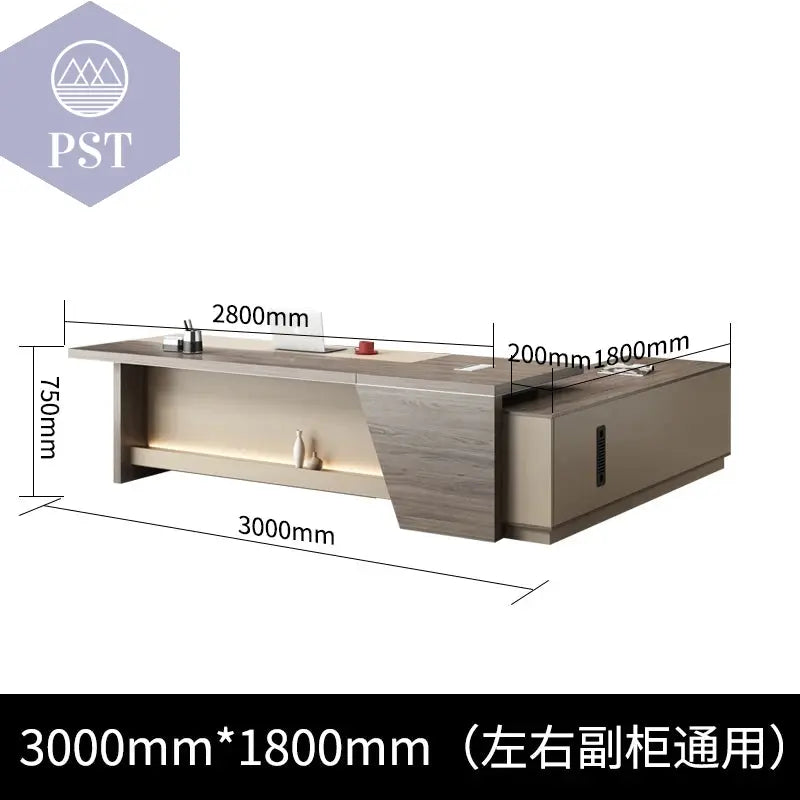 Hochwertiger Luxus Schreibtisch für Manager PST PS Tradings PST PS Tradings STYLE7 PST PS Tradings