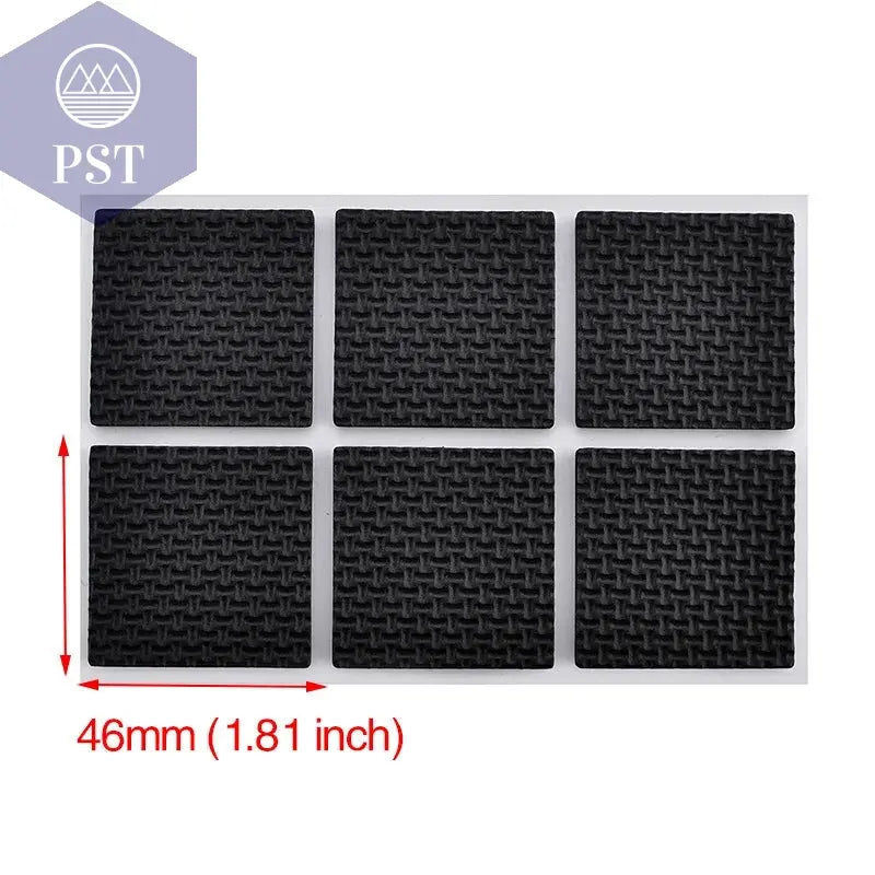 KAK 1-24PCS Self Adhesive Möbel Bein Füße Teppich Filz Pads Anti Slip Matte Stoßstange Dämpfer Für Stuhl tabelle Protector Hardware Möbel PST PS Tradings