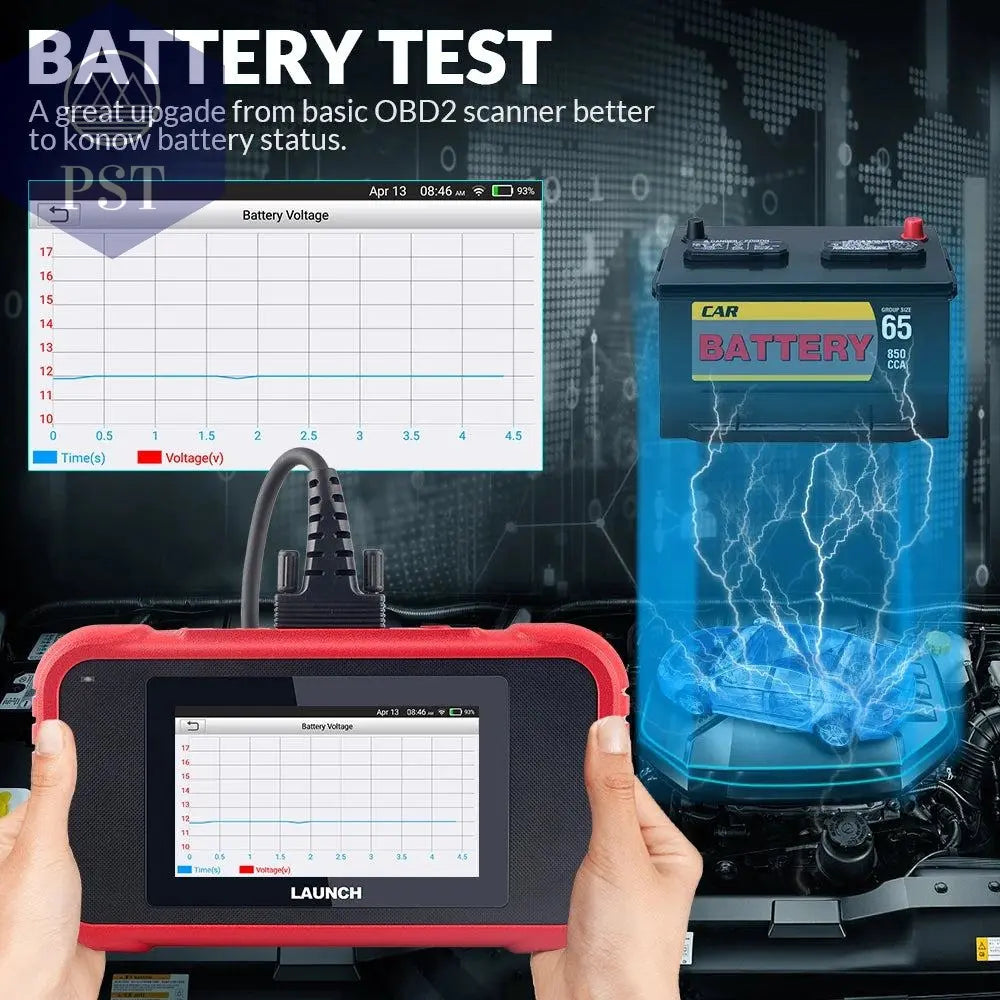 LAUNCH X431 CRP129E / CRP129E V2.0 Car OBD2 Diagnostic Tools ENG ABS SRS AT Oil SAS EPB TPMS DPF Reset Auto Scanner Free Update - PST PS Tradings