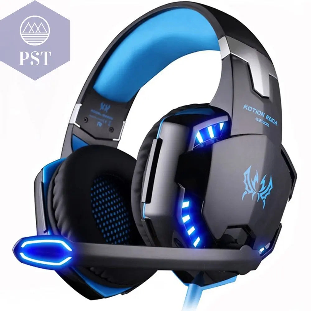 LED Gaming Headset with Microphone PST PS Tradings