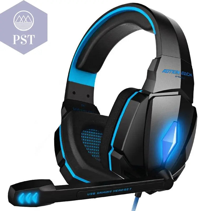 LED Gaming Headset with Microphone PST PS Tradings