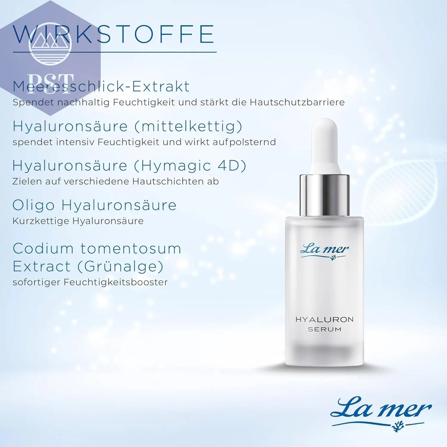 La Mer Hyaluron-Serum | Aufpolsterndes Serum | Reduziert Faltentiefe PST PS Tradings Beauty & Health - Beauty Essentials - Day Creams & Moisturizers PST PS Tradings PST PS Tradings La Mer Hyaluron-Serum | Aufpolsterndes Serum | Reduziert Faltentiefe Beauty & Health - Beauty Essentials - Day Creams & Moisturizers
