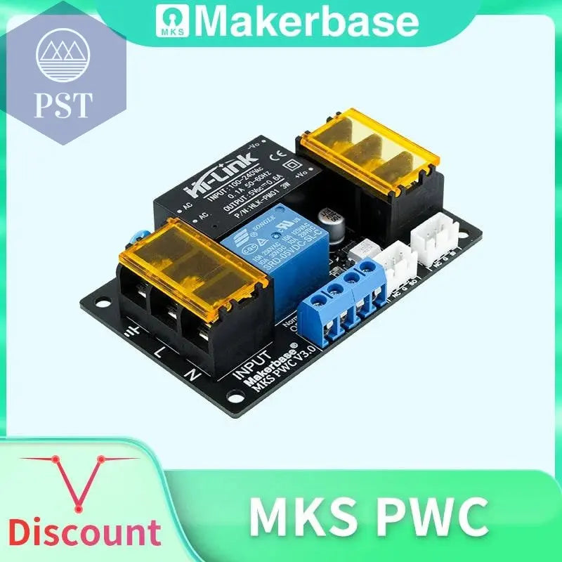 Makerbase MKS PWC Power Monitoring auto power off Continued to Play Module automatically put off power detect 3D printer parts PST PS Tradings