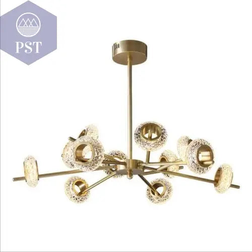 Modern 12-Light Modern Crystal Chandelier Elegant Lightning PST PS Tradings PST PS Tradings PST PS Tradings Modern 12-Light Modern Crystal Chandelier Elegant Lightning