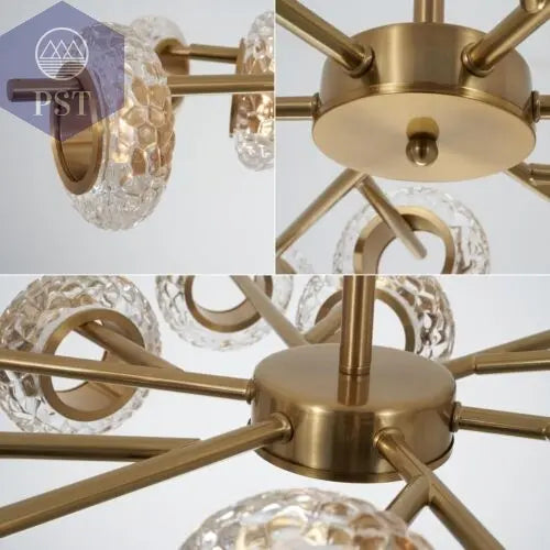 Modern 12-Light Modern Crystal Chandelier Elegant Lightning PST PS Tradings PST PS Tradings PST PS Tradings Modern 12-Light Modern Crystal Chandelier Elegant Lightning