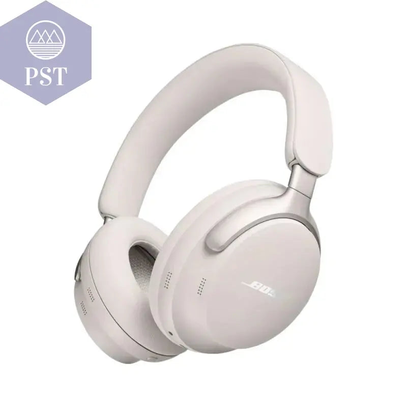 Original Bose QuietComfort noise cancelling earphones Ultra head mounted wireless Bluetooth noise reduction PST PS Tradings PST PS Tradings White PST PS Tradings Original Bose QuietComfort noise cancelling earphones Ultra head mounted wireless Bluetooth noise reduction