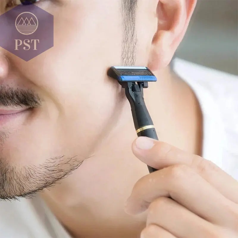 Original Youpin H600 Rasiermesser 6-schicht Deutschland Solingenn Klinge Manuelle Rasiermesser Magnetische Späne Austauschbare Rasierer für Männer Frauen PST PS Tradings