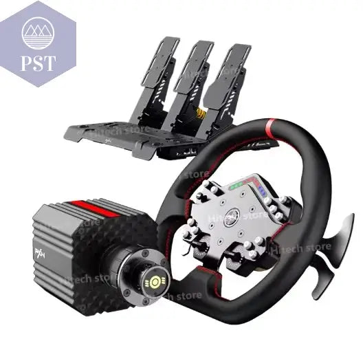 PXN VD6 Rennlenkrad mit Pedalen - 6Nm Leistung PST PS Tradings VD6-WDS R2-PDHM(3)