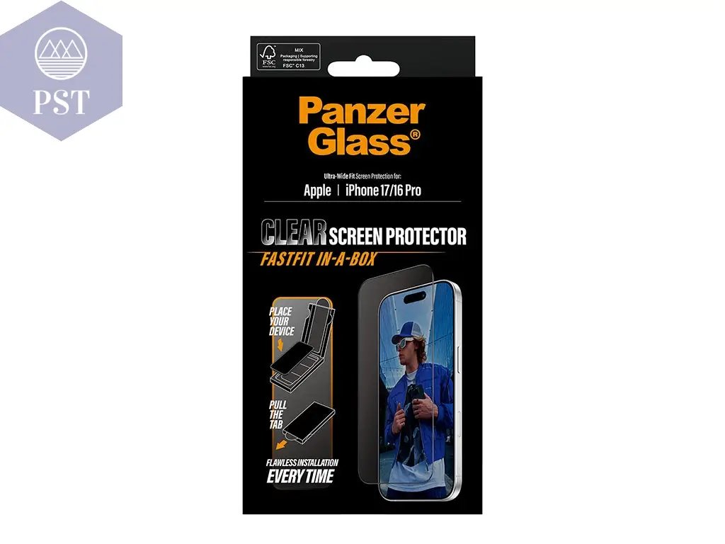 PanzerGlass Screen Protector FastFit PST PS Tradings Displayschutz Displayschutz