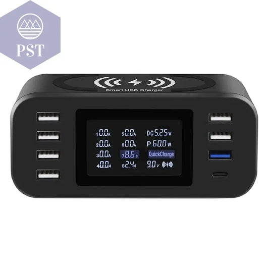 Qi Wireless Charger Quick Charge 3.0 Fast Charging Station 60W for Samsung S9 S8 Mi Nexus LG Sony Moto Nokia QC3.0 Power Adapter PST PS Tradings PST PS Tradings PST PS Tradings Qi Wireless Charger Quick Charge 3.0 Fast Charging Station 60W for Samsung S9 S8 Mi Nexus LG Sony Moto Nokia QC3.0 Power Adapter