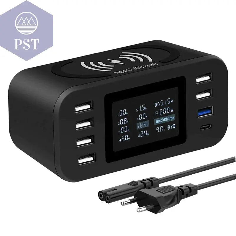 Qi Wireless Charger Quick Charge 3.0 Fast Charging Station 60W for Samsung S9 S8 Mi Nexus LG Sony Moto Nokia QC3.0 Power Adapter PST PS Tradings PST PS Tradings PST PS Tradings Qi Wireless Charger Quick Charge 3.0 Fast Charging Station 60W for Samsung S9 S8 Mi Nexus LG Sony Moto Nokia QC3.0 Power Adapter