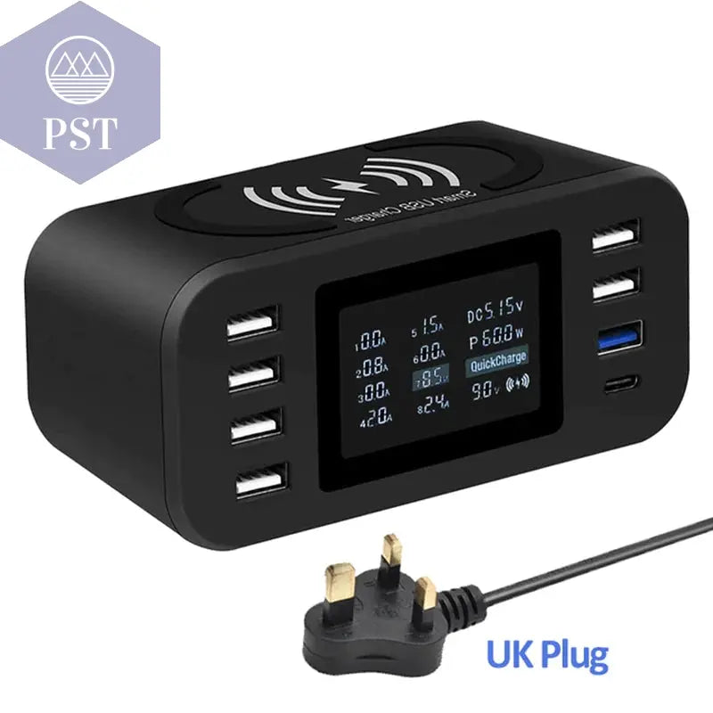 Qi Wireless Charger Quick Charge 3.0 Fast Charging Station 60W for Samsung S9 S8 Mi Nexus LG Sony Moto Nokia QC3.0 Power Adapter PST PS Tradings PST PS Tradings Uk-Black PST PS Tradings Qi Wireless Charger Quick Charge 3.0 Fast Charging Station 60W for Samsung S9 S8 Mi Nexus LG Sony Moto Nokia QC3.0 Power Adapter