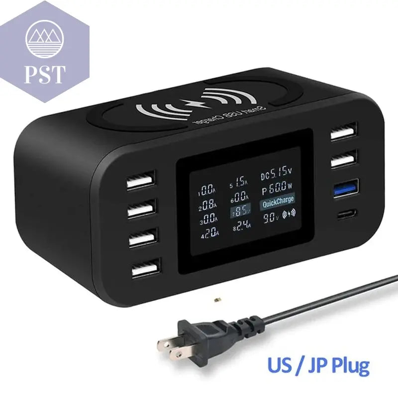Qi Wireless Charger Quick Charge 3.0 Fast Charging Station 60W for Samsung S9 S8 Mi Nexus LG Sony Moto Nokia QC3.0 Power Adapter PST PS Tradings PST PS Tradings Us-Black PST PS Tradings Qi Wireless Charger Quick Charge 3.0 Fast Charging Station 60W for Samsung S9 S8 Mi Nexus LG Sony Moto Nokia QC3.0 Power Adapter