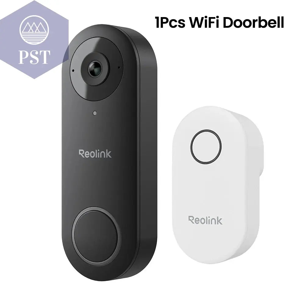 Reolink 2K+ Video-Türklingel, Smart Home, Video-Gegensprechanlage, Menschenerkennung, Unterstützt Alexa-Türklingel Mit Glockenspiel, WLAN Oder Poe-Optionen PST PS Tradings PST PS Tradings Wifi-Doorbell-175_201447604-Eu-Stecker-175_2014476 PST PS Tradings