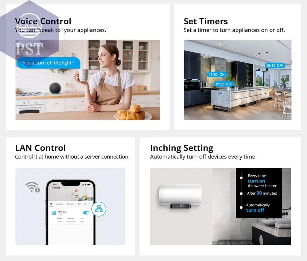 Sonoff Pow R3 16A /20A Wifi Smart Switch Höhere Genauigkeit Stromverbrauch Messen Monitor Strom Energie Verwendung Funktioniert mit Alexa PST PS Tradings