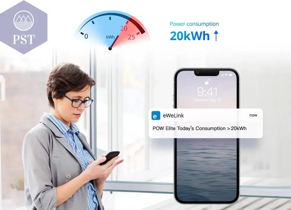 Sonoff Pow R3 16A /20A Wifi Smart Switch Höhere Genauigkeit Stromverbrauch Messen Monitor Strom Energie Verwendung Funktioniert mit Alexa PST PS Tradings
