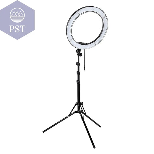 Studio Camera Photo Phone LED Ring with Tripod PST PS Tradings