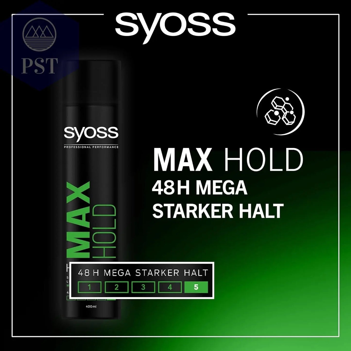 Syoss Haarspray Max Hold 6Er Pack (6X 400Ml) starkes Styling Spray Haarpflege Kosmetik PST PS Tradings PST PS Tradings PST PS Tradings Syoss Haarspray Max Hold 6Er Pack (6X 400Ml) starkes Styling Spray Haarpflege Kosmetik