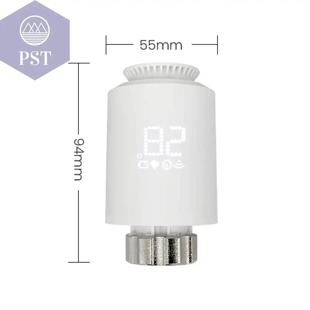 Tuya Smart Zigbee 3,0 TRV Heizkörper Stellventil Thermostatventil Temperatur Controller Unterstützung Alexa Google Hause PST PS Tradings Tuya Smart Zigbee 3,0 TRV Heizkörper Stellventil Thermostatventil Temperatur Controller Unterstützung Alexa Google Hause
