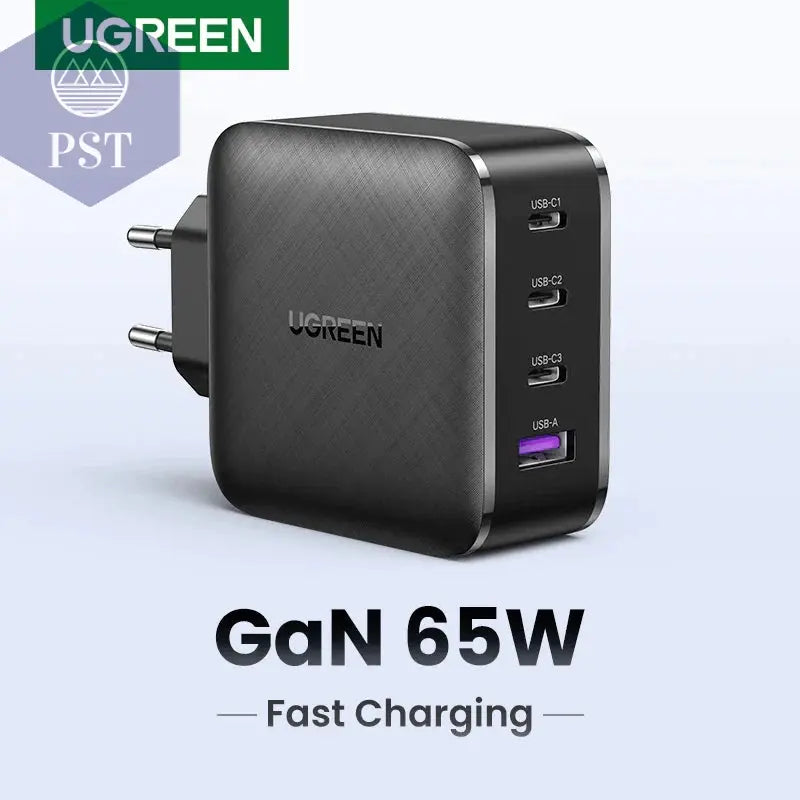 UGREEN 65W Gan Charger Quick Charge 4.0 3.0 Type C PD USB Charger with QC 4.0 3.0 Fast Charger for Iphone 14 13 12 Xiaomi Laptop PST PS Tradings PST PS Tradings PST PS Tradings UGREEN 65W Gan Charger Quick Charge 4.0 3.0 Type C PD USB Charger with QC 4.0 3.0 Fast Charger for Iphone 14 13 12 Xiaomi Laptop