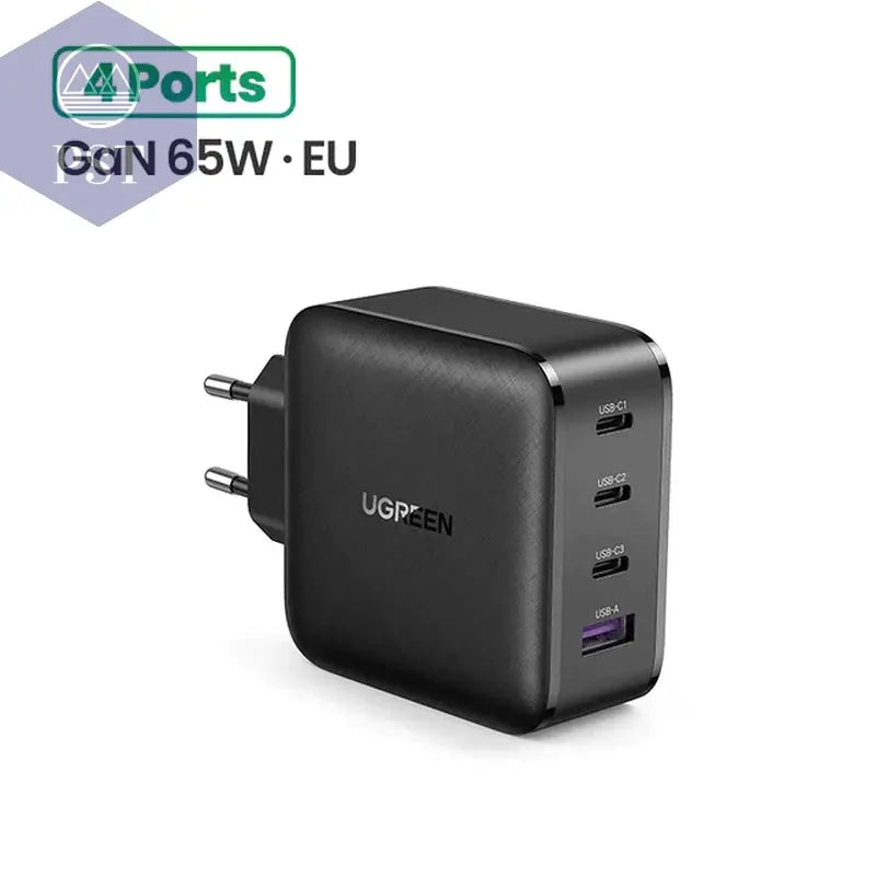 UGREEN 65W Gan Charger Quick Charge 4.0 3.0 Type C PD USB Charger with QC 4.0 3.0 Fast Charger for Iphone 14 13 12 Xiaomi Laptop PST PS Tradings PST PS Tradings PST PS Tradings UGREEN 65W Gan Charger Quick Charge 4.0 3.0 Type C PD USB Charger with QC 4.0 3.0 Fast Charger for Iphone 14 13 12 Xiaomi Laptop